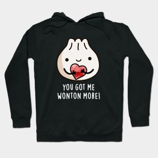 You Got Me Wonton More Cure Wonton Pun Hoodie